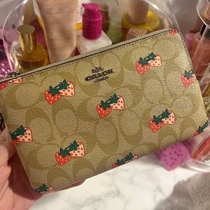 Coach Strawberry Wallet